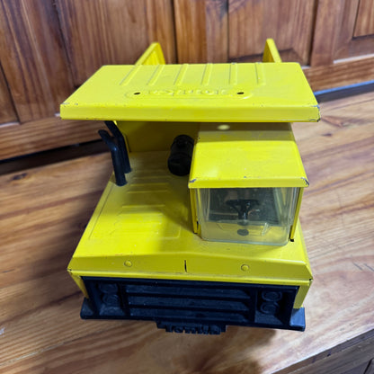 Vintage Tonka Yellow Dump Truck Pressed Steel Construction Toy  4/2