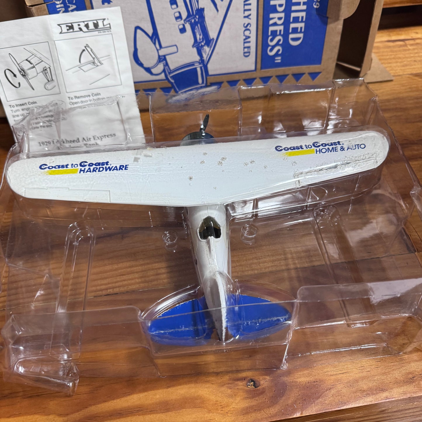 Lockheed Air Express Coin Bank  4/8