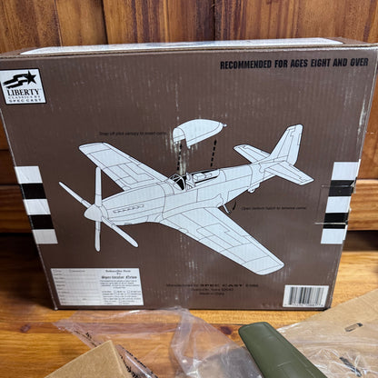 Old Crow P-51D Mustang Die-Cast Airplane Collector Model  4/31