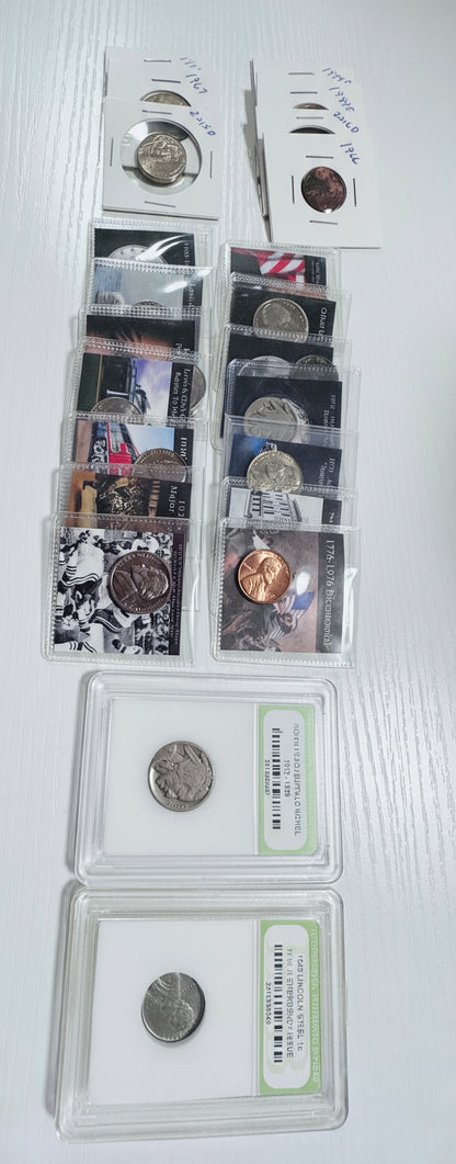 23-Item Collector’s Coins Box — U.S. Classics (1910–2016) + Bonus